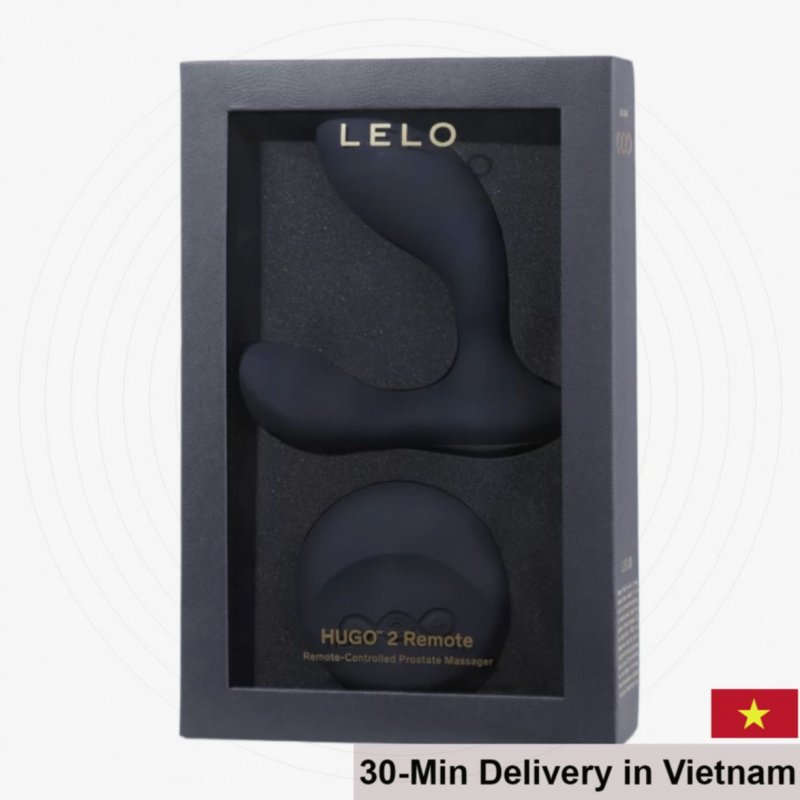 Lelo Hugo 2 Remote Prostate Massager 8 Vibration Modes Sweden 