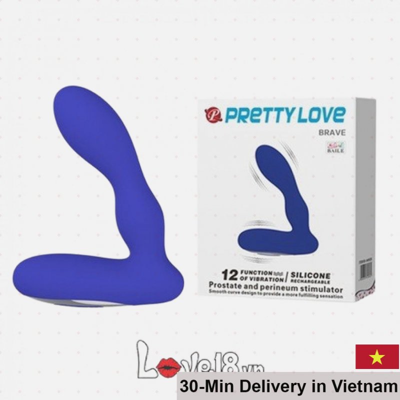 Prettylove Brave Remote Control Powerful Anal Vibrator for Men 