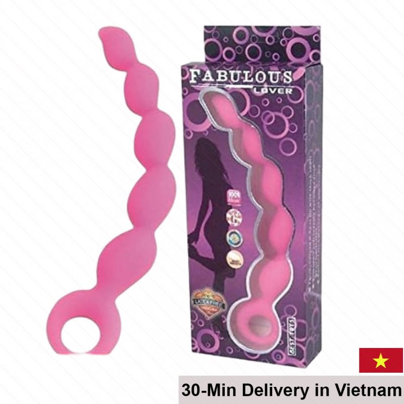 Fabulous Lover Silicone Anal Beads Massage Pleasure 