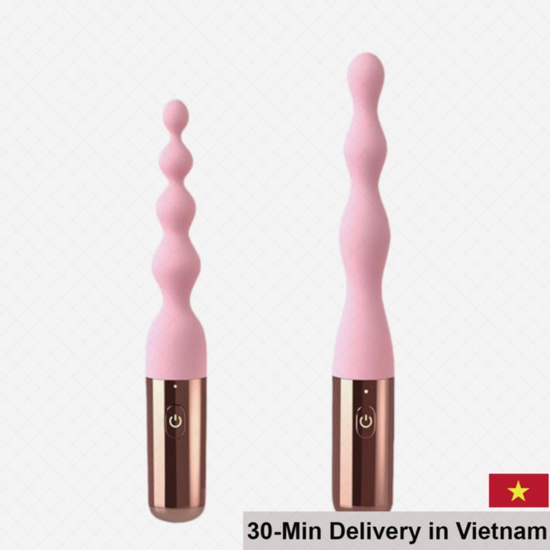 Galaku Anal Beads Vibrator 10 Modes Waterproof Prostate Stimulator 