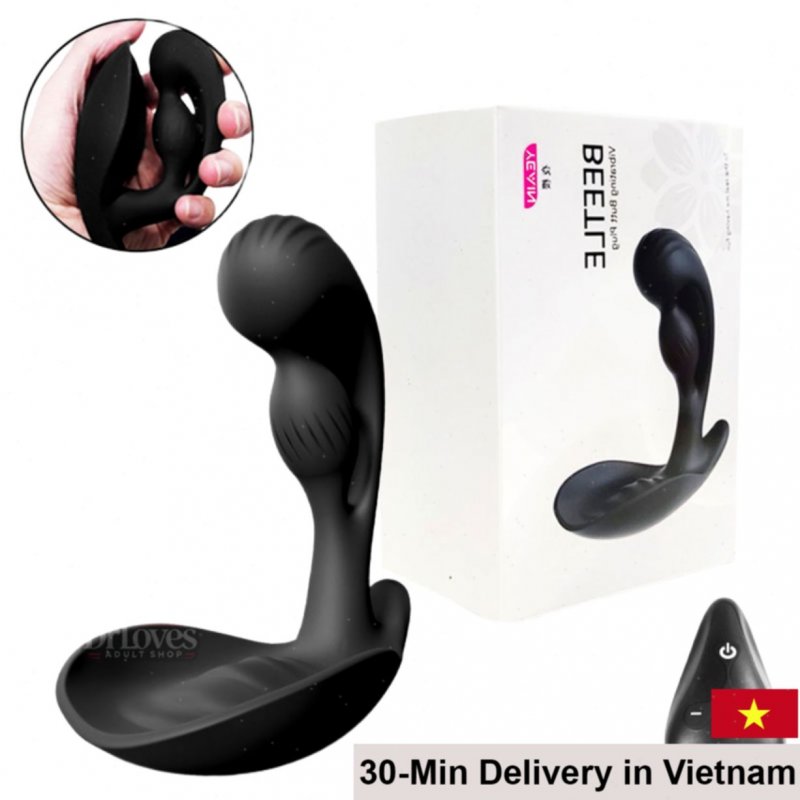 Yeain Beetle 12 Mode Powerful Anal Vibrator Remote Control 