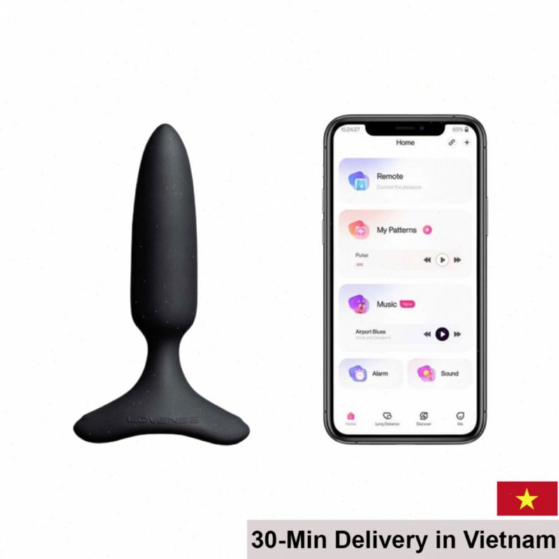 Lovense Hush 2 Powerful App-Controlled Anal Vibrator 