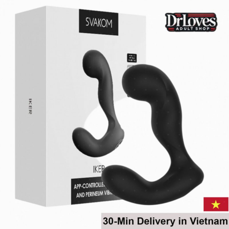 SVAKOM IKER JR Prostate Massage 7 Vibration Modes 