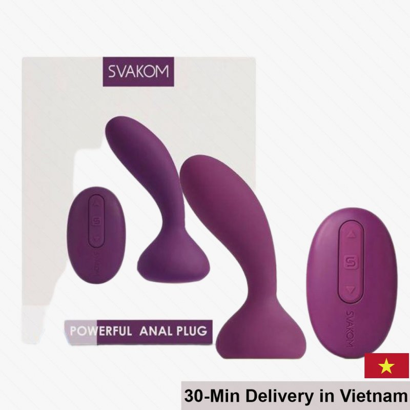 Svakom Julie Remote Control Anal Vibrator 10 Modes Powerful 