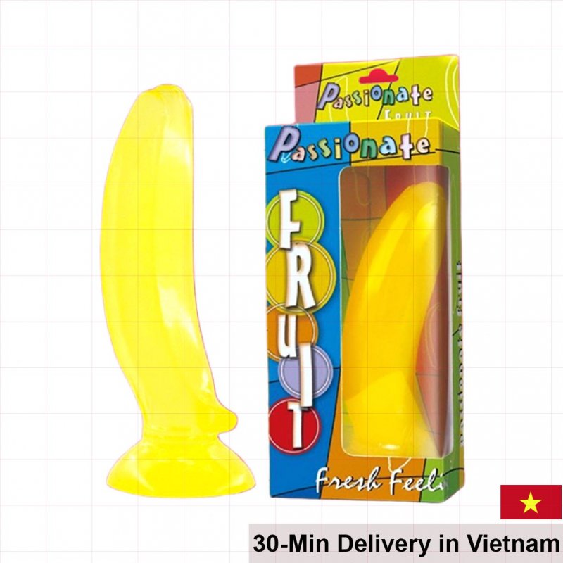 Baile Banana Wall Mounted Vibrating G-Spot Clitoral Dildo 