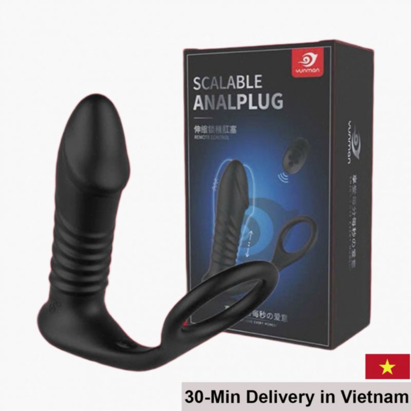 Yunman Remote Anal Egg Vibrator Deep Thrust Waterproof Strap-On 