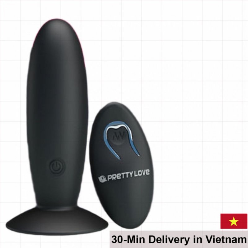 Prettylove Mini Suction Wall Vibrator 12 Speed Remote 