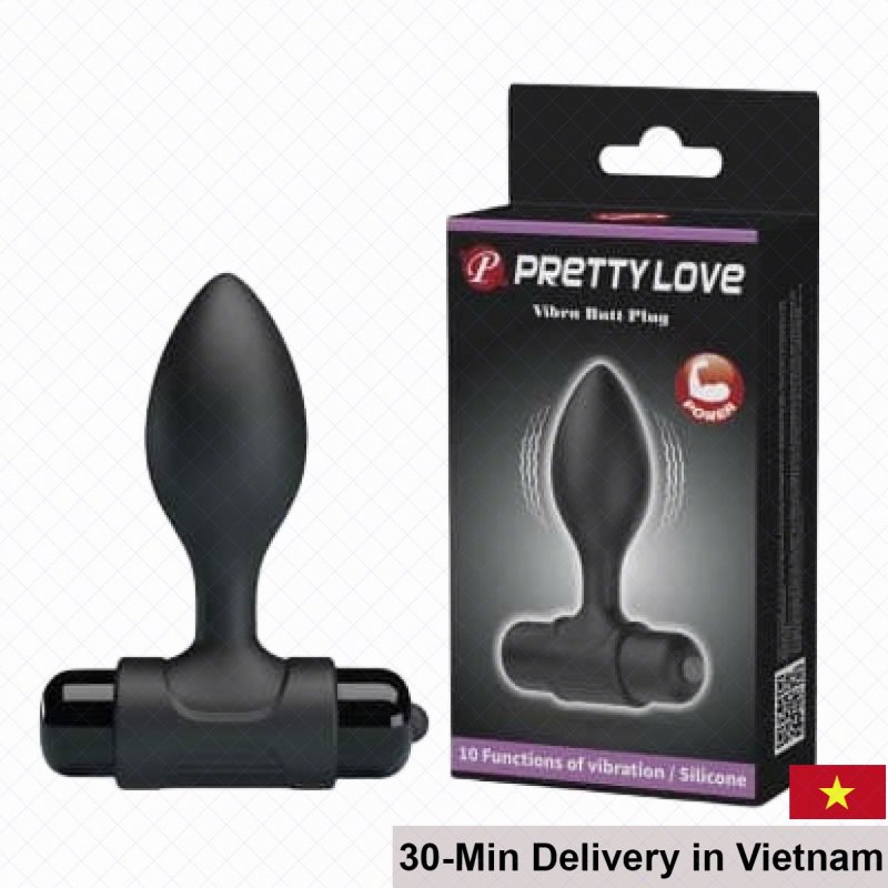 Prettylove Black Timing Ultra Soft Vibrating Toy 