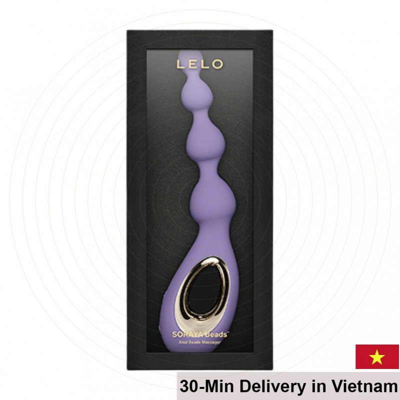 Lelo Soraya Beads Premium Anal Massage 8 Vibration Modes 