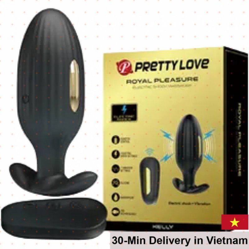 Pretty Love Kelly Anal Stimulator Remote Strong Vibrations 