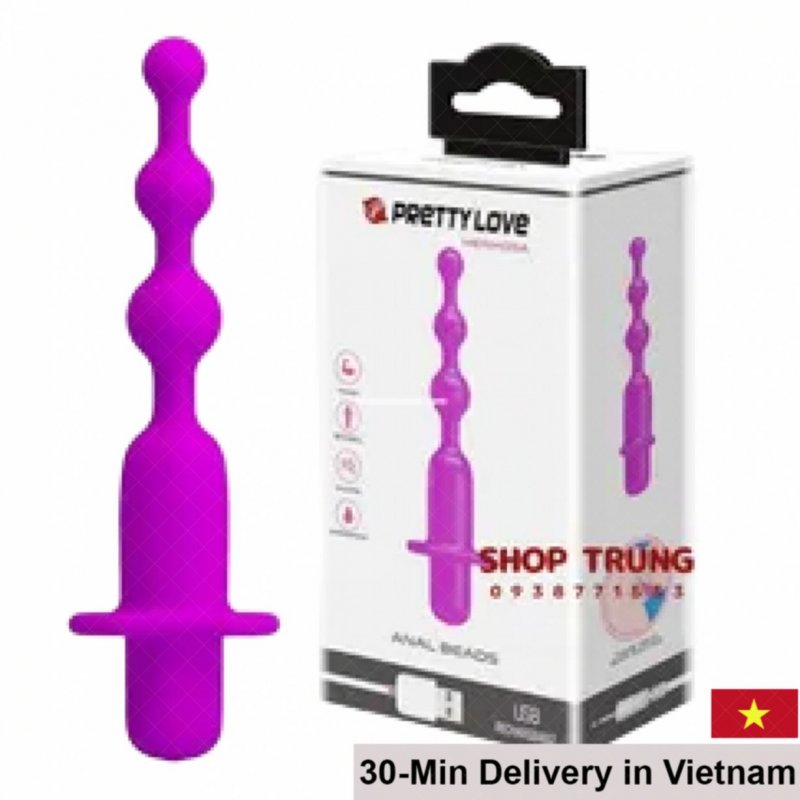 Prettylove Hermosa 12 Speed Beaded Vibrator Starter 
