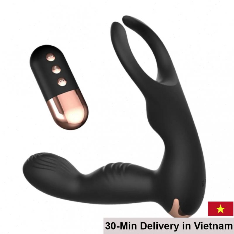 LILO STEVE Dual-Ended Prostate Massage Vibrator App-Controlled Silicone 