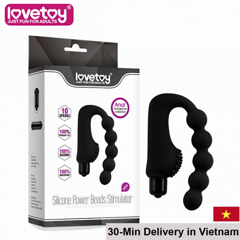 Lovetoy Anal HM20 10-Speed Vibrating Prostate Massager Safe Polymer 