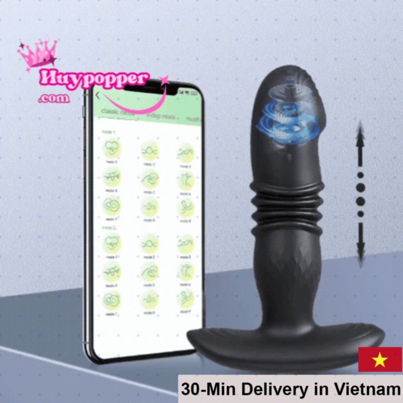 Florita Prostate Massager Remote Control 10 Modes 