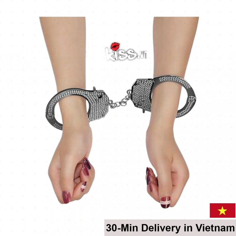 Lovetoy BZ04 Sparkling Alloy Handcuffs BDSM Restraints Couples Toy 