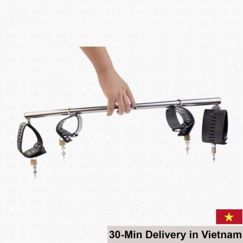Heavy Duty Steel BDSM Restraint Hand and Foot Cuffs 