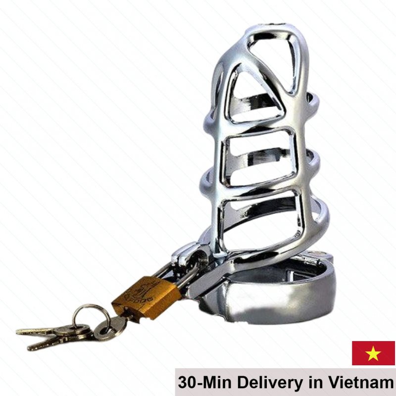 Stainless Steel Male Chastity Cage Strong Desire Enhancer 