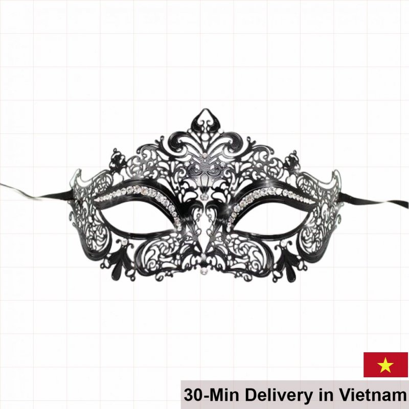 Queen Erotic Mask BDSM Accessories High Quality Metal Flexible Fit 