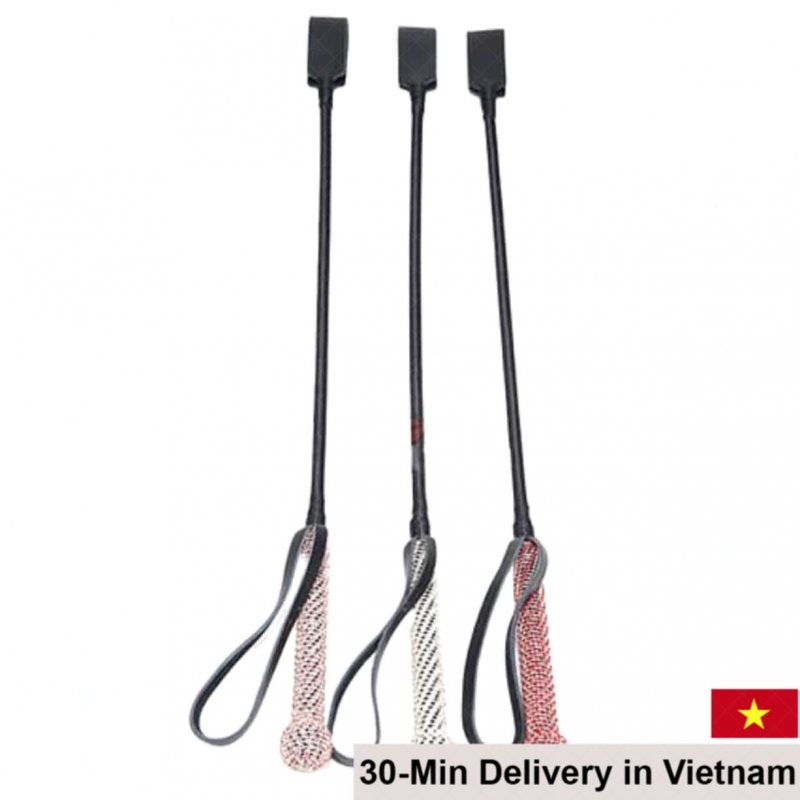 Durable Leather BDSM Whip for Anal Play Couples 