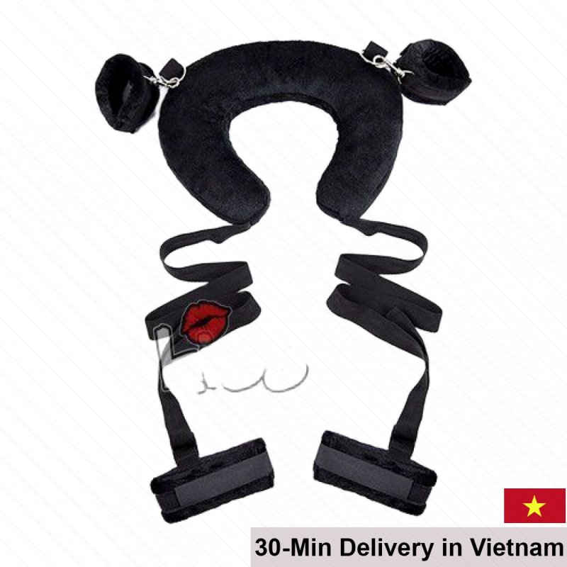 Soft Padded Foot and Hand Restraints Bondage Set 