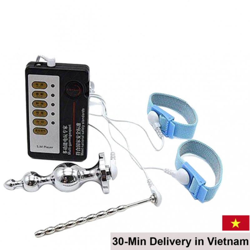 Metal Electric Anal Urethral Massage Toy Effective Male Relaxation 