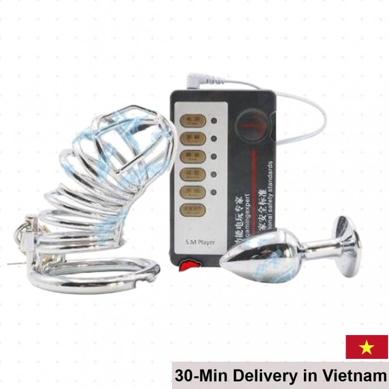 Electric Penis Lock Urethral Plug BDSM Male Unique Toy 