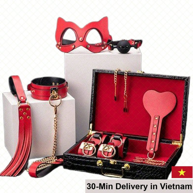 8-Piece Luxury BDSM Toy Set Couples 