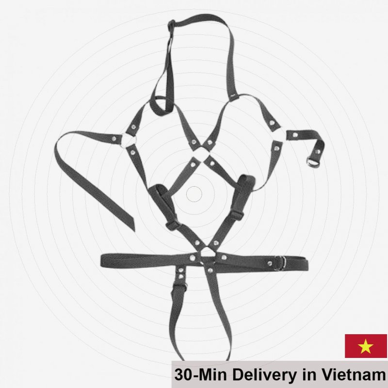 Full Body BDSM Harness Sexy Nylon Lingerie 