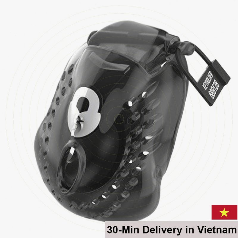 Transparent high-quality male chastity device for thrill 