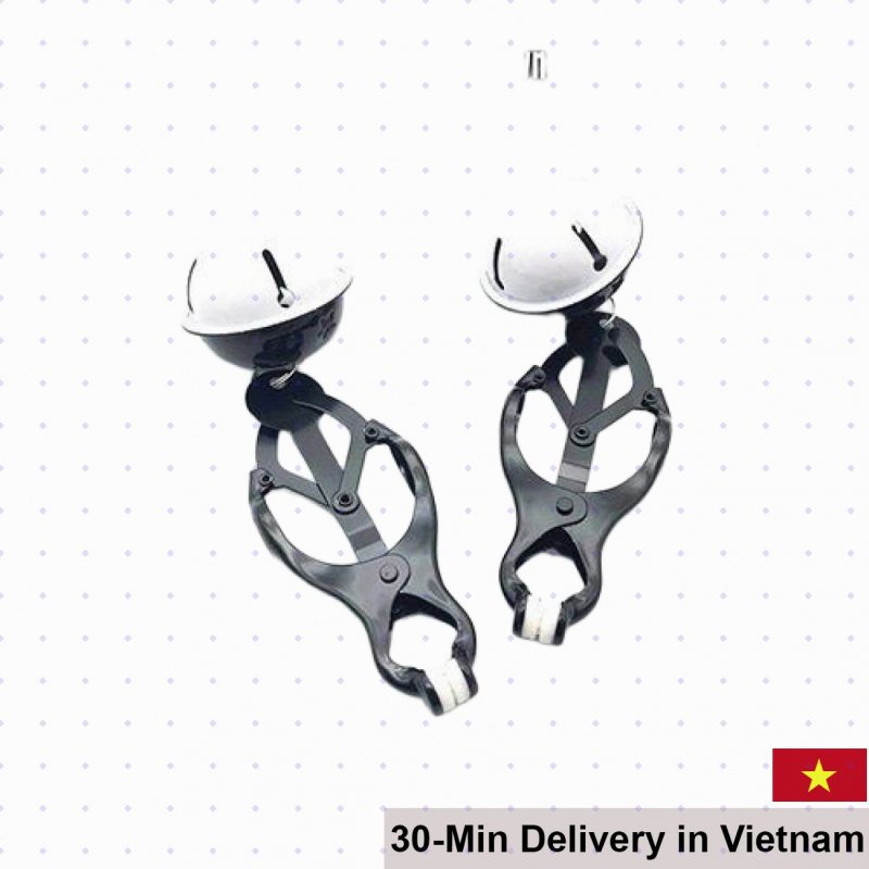 Nipple Clamp Bell Set BDSM Sensual Stimulation 