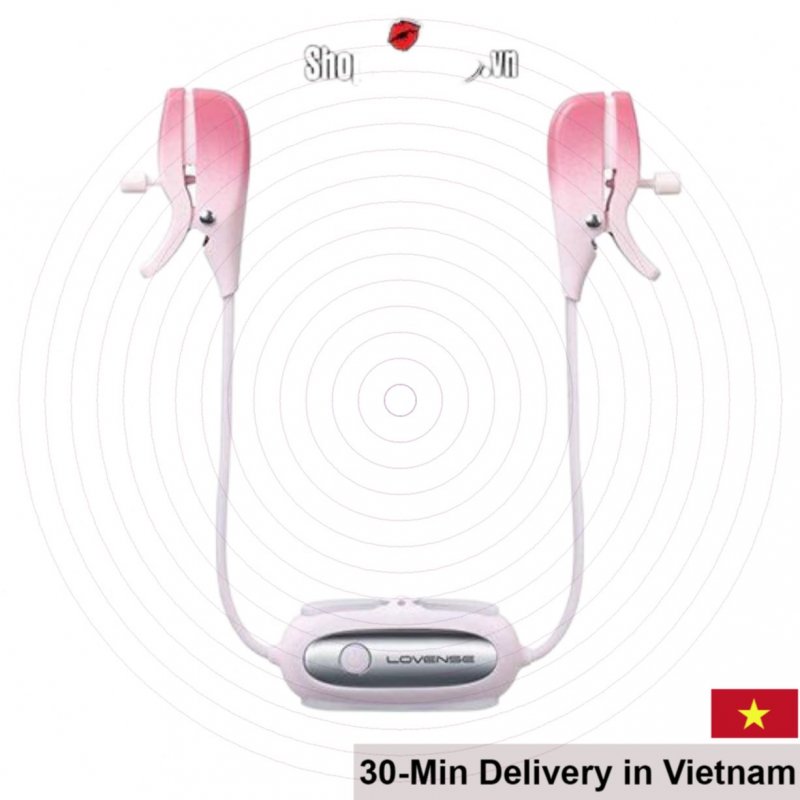 Lovense Gemini Remote App-Controlled Vibrating Nipple Clamps 