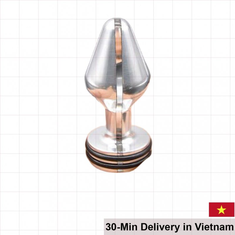 Electro Butt Plug Anal Speculum BDSM Adult Toy Aluminum 