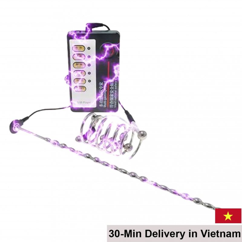 Electric Urethral Stimulator Painful Sex Toy for Men 
