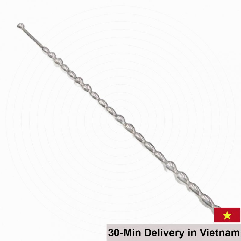 Electric Penile Urethra & Anal Stimulator Silicone Steel Kit 