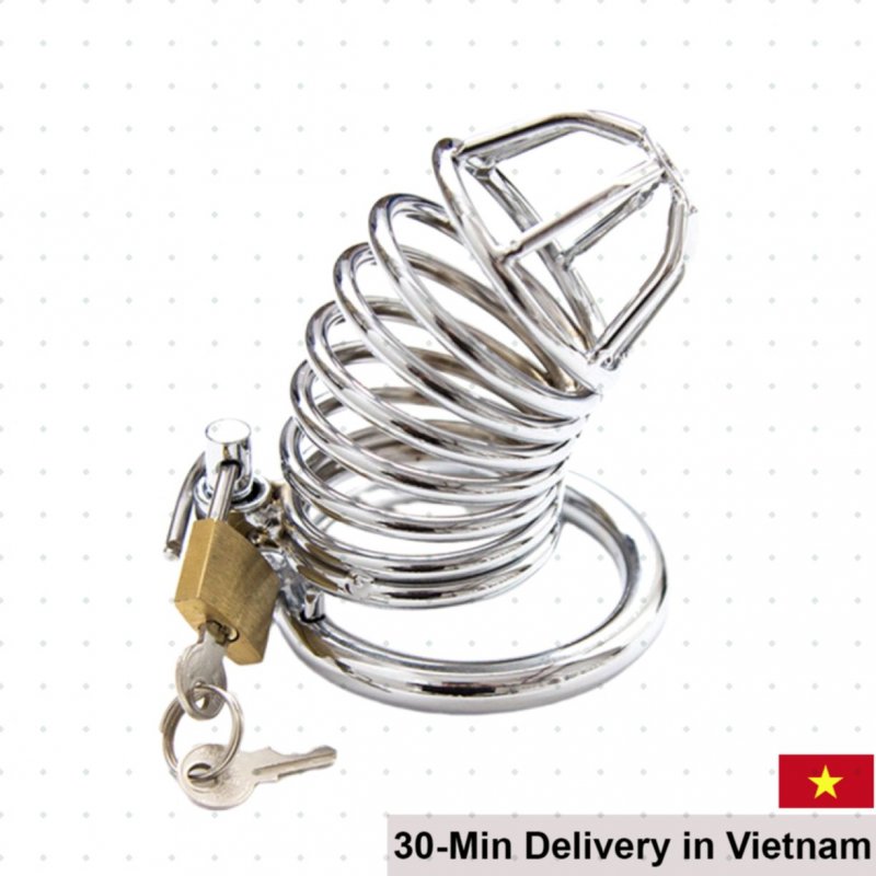 Va3 Premium Stainless Steel Male Chastity Device 