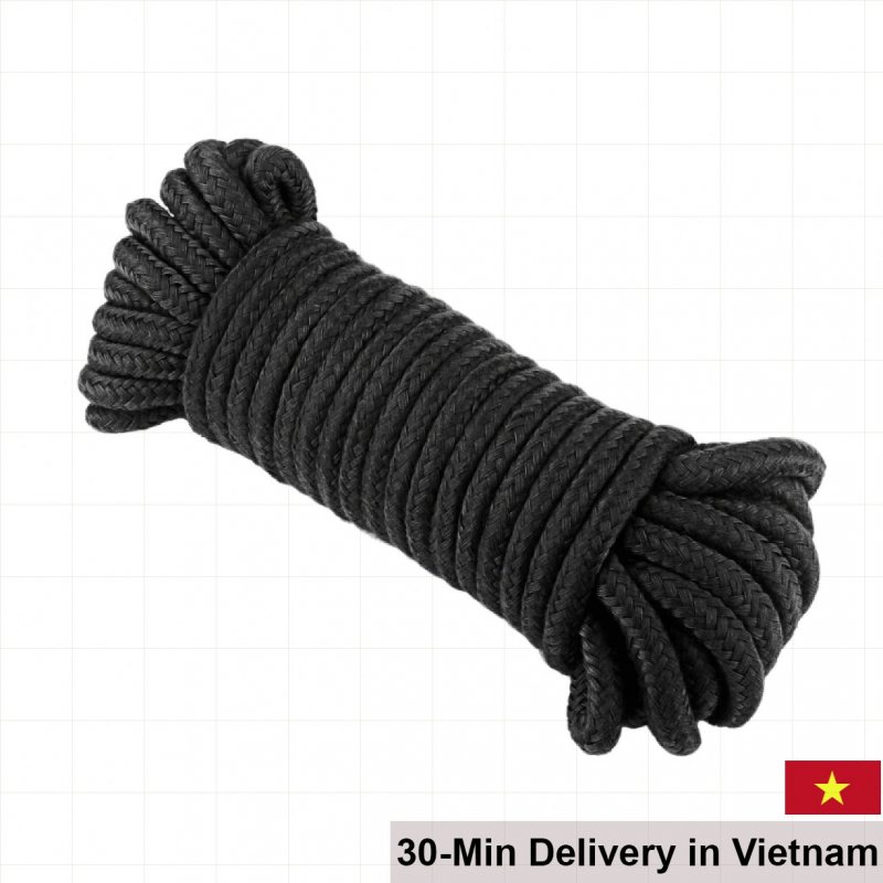 Jiuai Black Bondage Rope Enhance Sexual Pleasure Restraints 