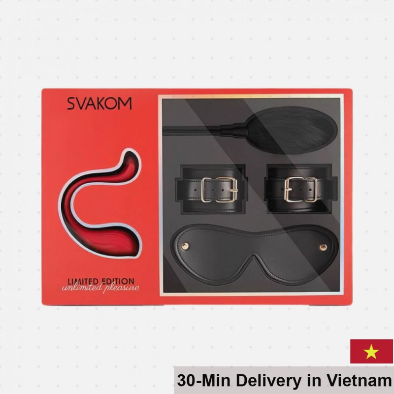 Svakom BDSM Limited Edition 5PCS Restraints & G-Vibe Set 