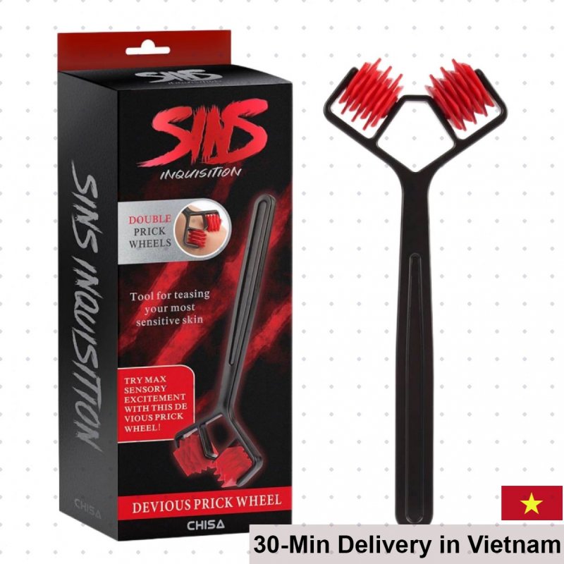 Chisa Sins Inquisition Devious Prick BDSM Spiked Roller Wheel 