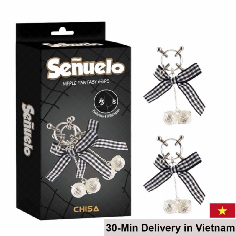 Chisa Senuelo Nipple Clamps BDSM Fantasy Grips 