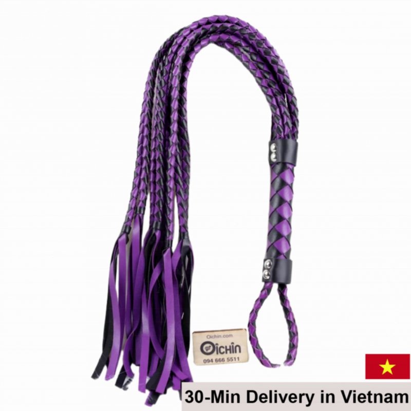 Bondage Premium Leather BDSM Whip Strong & Durable 