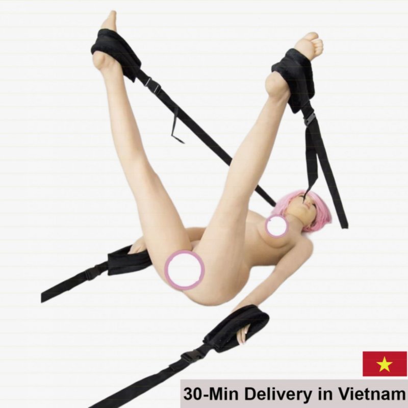 Adjustable BDSM Bed Restraint Kit Durable Bondage Gear 